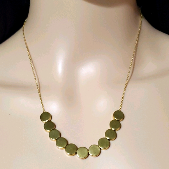 Gorjana Jewelry Gorjana Gold Plated Discs Necklace Poshmark
